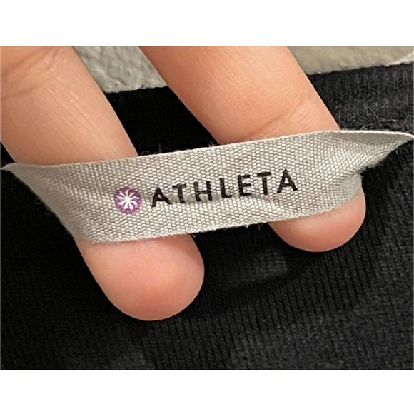 ATHLETA Camino Duster Cardigan  Black Swim Cover Up - Picture 3 of 4